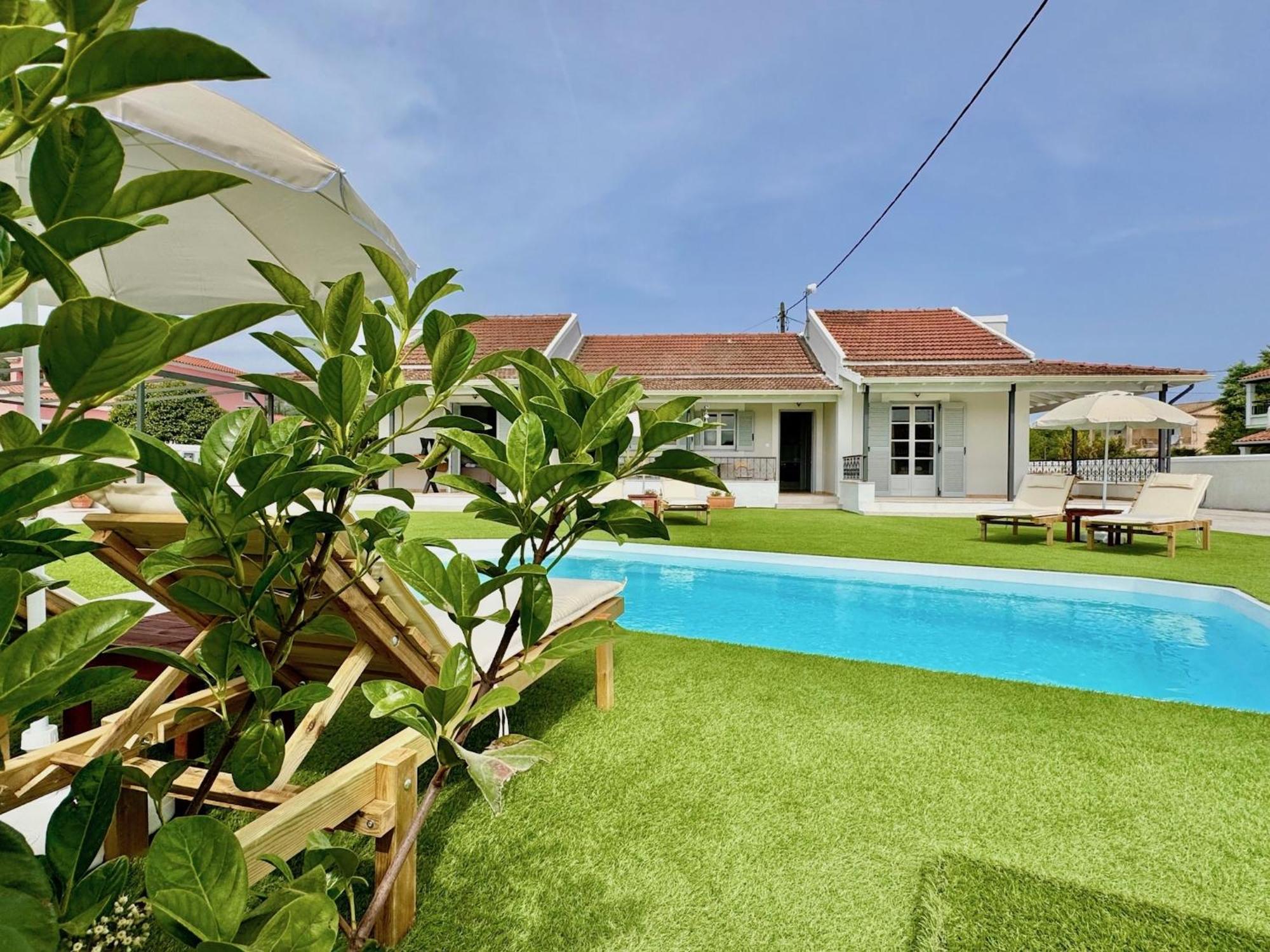 Villa Doramarie Sidari With Private Pool By Dadovillas Exterior foto